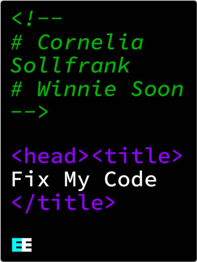 “Fix My Code” Cover “Fix My Code” Cover