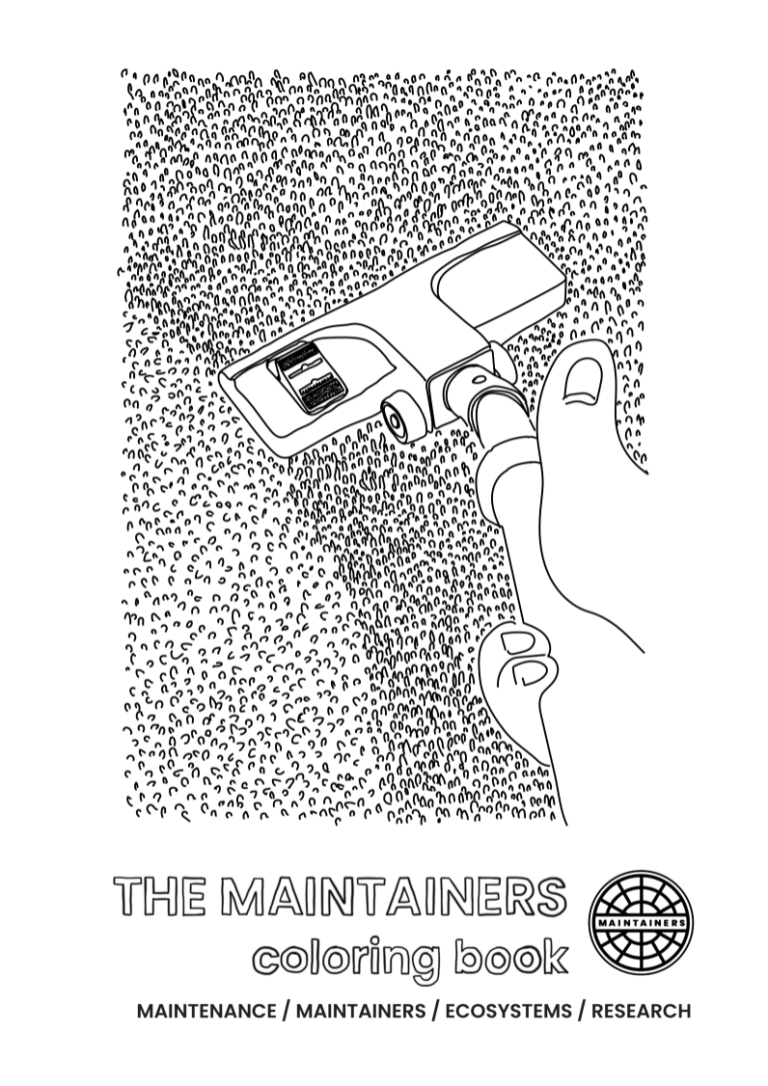 “The Maintainers Coloring Book” Cover “The Maintainers Coloring Book” Cover