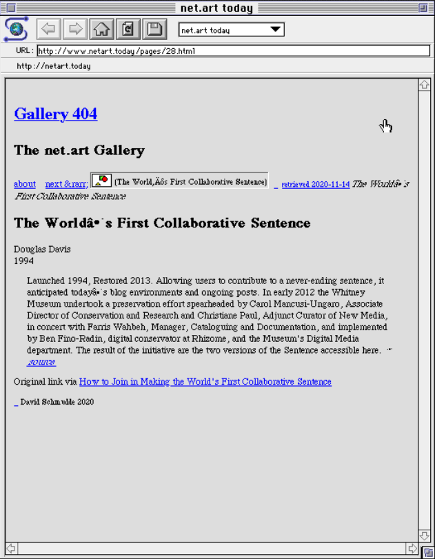 “Not Making the World's First Collaborative Sentence” Thumbnail “Not Making the World's First Collaborative Sentence” Thumbnail